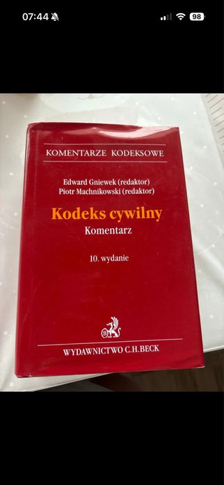 Kodeks cywilny Gniewek komnetarz