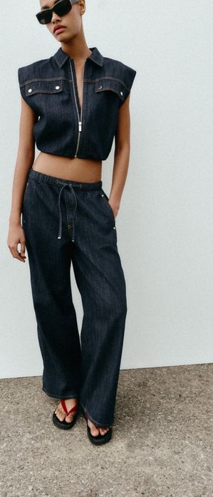 Джинси джогери Zara Z 1975  з високою посадкою L нові в упаковці з бірками