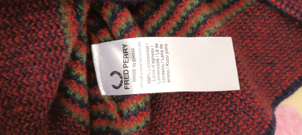 Camisola Fred Perry Nova