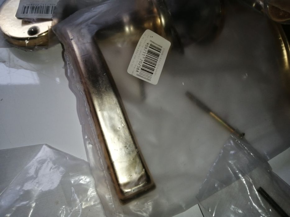 Klamka drzwiowa wewnętrzna złota