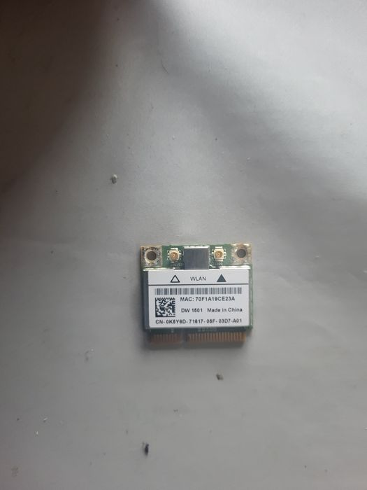 Sprzedam Kartę sieciową WIFI do Laptopa DELL INSPIRON N5010