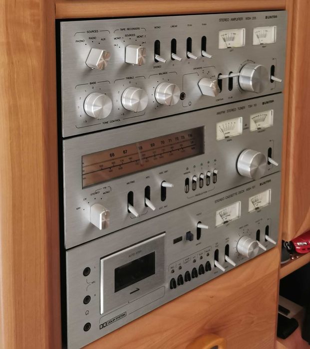 UNITRA RARYTAS flagowa wieża ZM 1006 Hi Fi, WSH 205, TSH 113, MSH 101