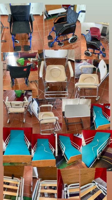 Equipamentos de Apoio Hospitalar / Ortopédico – Excelente Estado