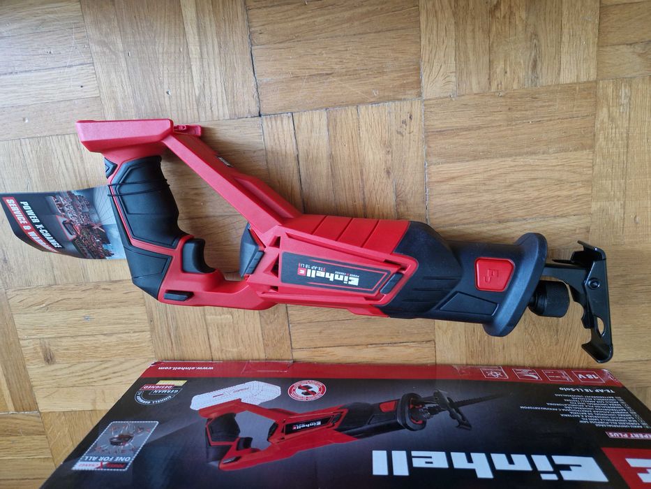 Nowa Piła szablasta lisek, opalarka Einhell, Wkrętarka Makita BHP452