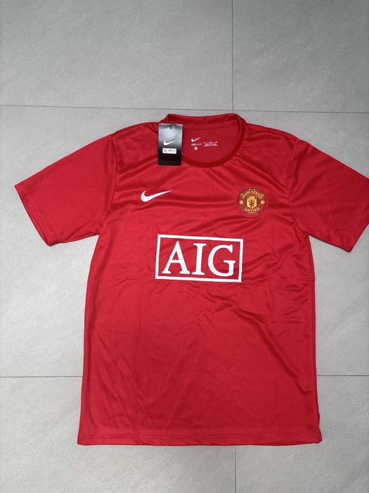 Czerwona koszulka pilkarska Nike Manchester United