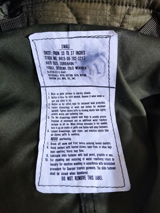 Parka kurtka wojskowa orginalna USA XL