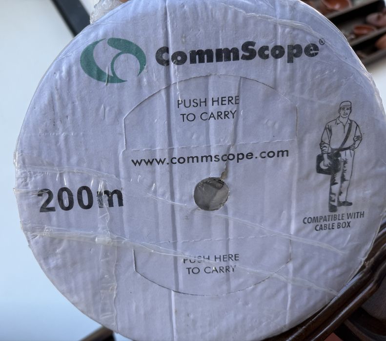 Cabo Coaxial Antena Alto Rendimento