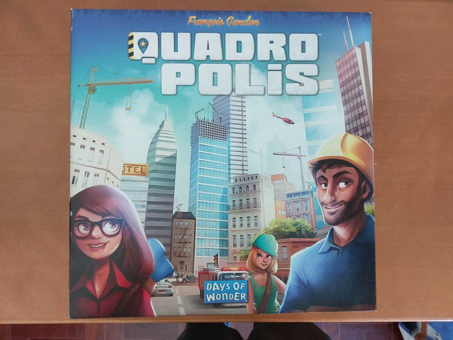 Quadropolis (Board Game, Jogo de Tabuleiro)
