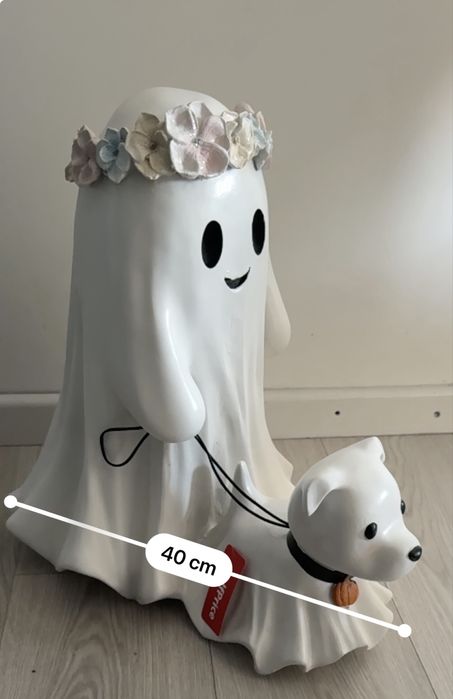 Figurka duch duszek halloween piesek duza halfprice nowa