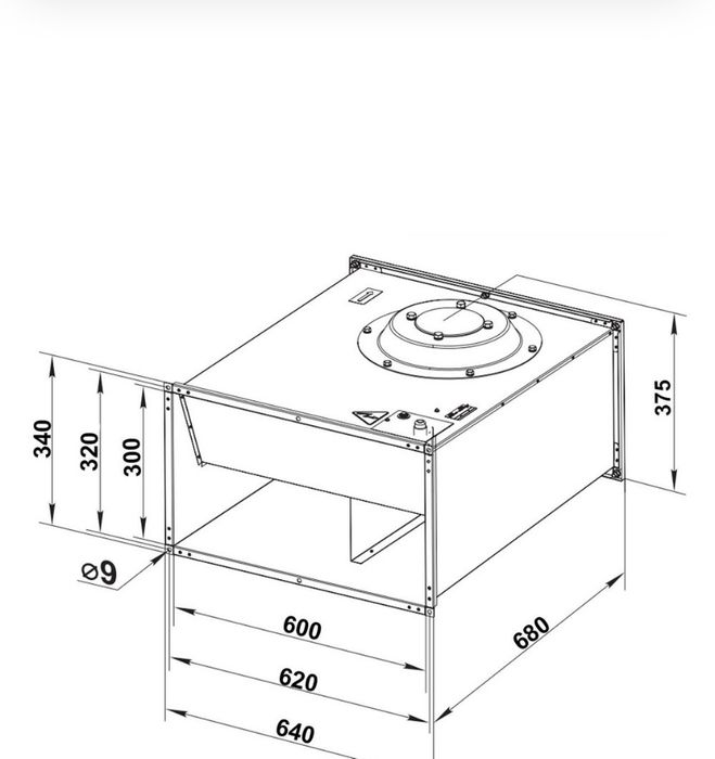 Канальный вентилятор Вентс ВКПФ  4Д 600*300 и электронагреватель