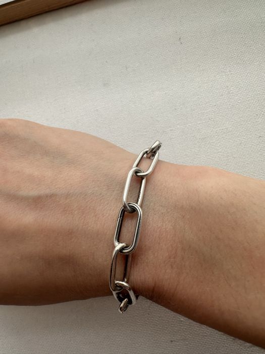 Браслет Pandora ME, великі ланки, 17 см, срібло 925