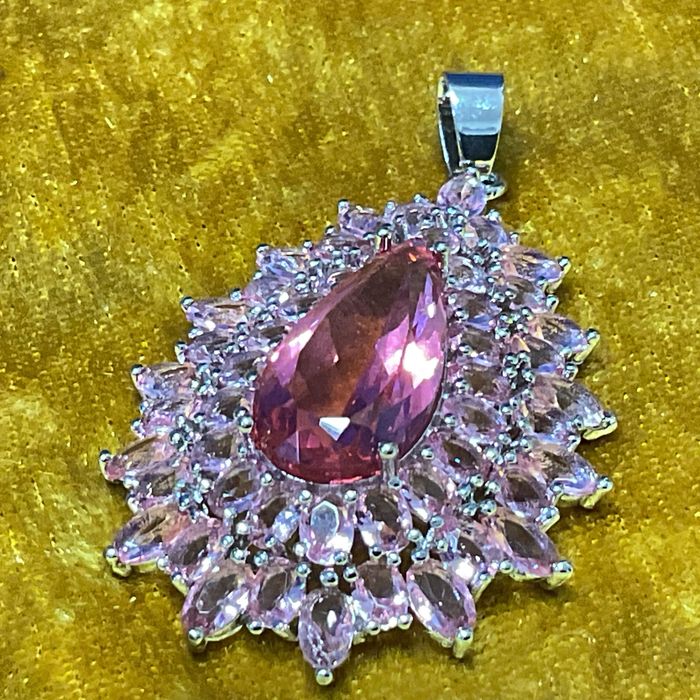 Pendente prata 925 tamanho 5 cm