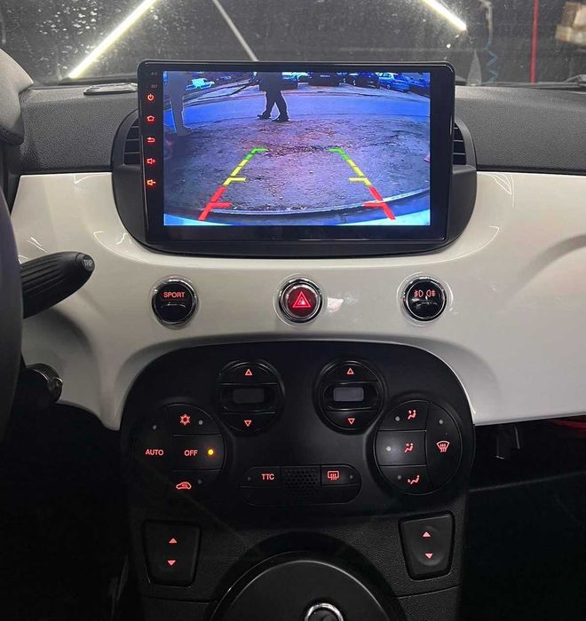 (NOVO) Rádio 2DIN • FIAT 500 (Desde 2007 a 2015) • ABARTH • Android