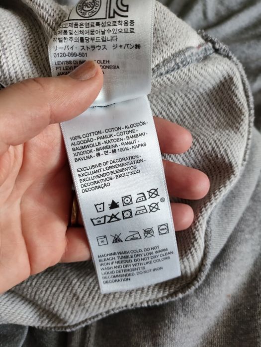 Piękna bluza bawełniana Levi's S