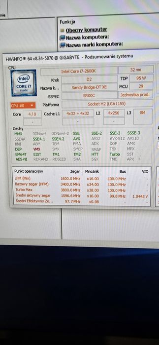 Komputer do gier e-sportowych np CS, LoL, Fortnite, GTA, Farming itd