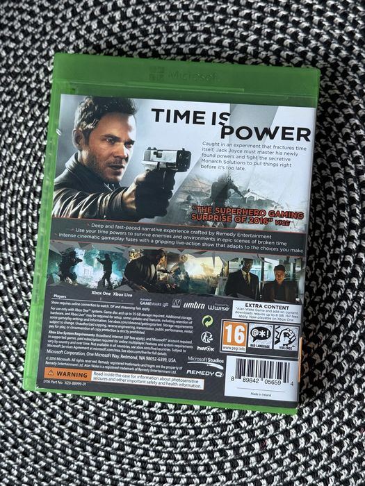 Gra na Xbox One Quantum Break