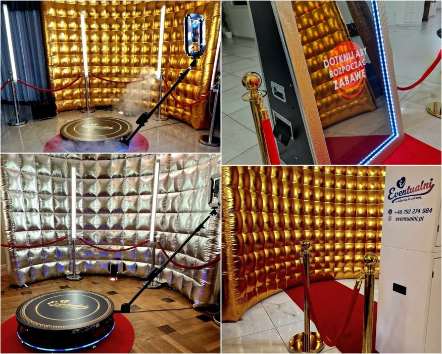 Fotobudka | Fotolustro I Dym | Atrakcje | Fotobudka 360