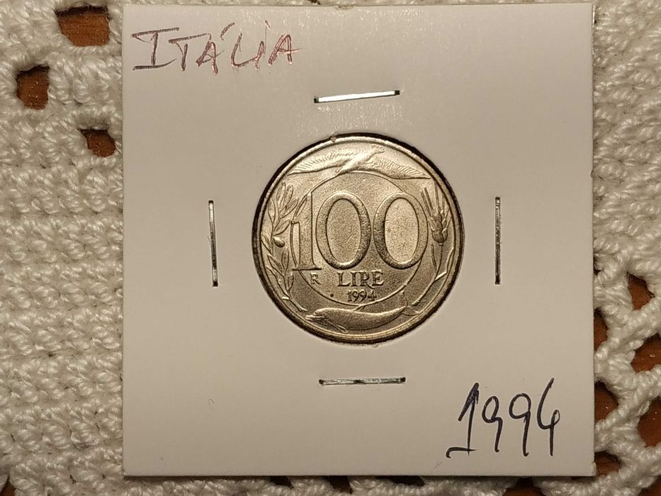 Italy - 1994 100 Lira Coin (Animals)