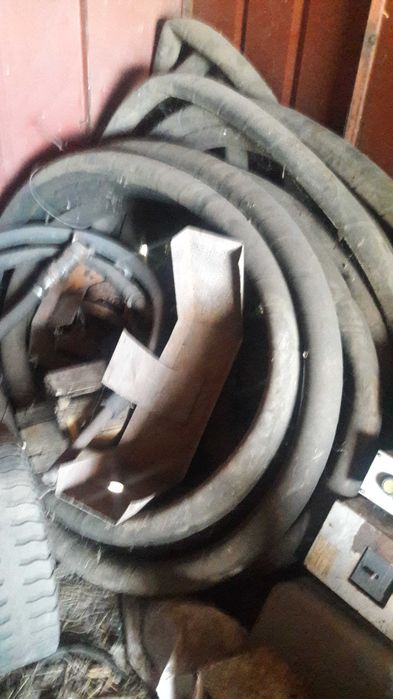 Пневмонагнетатель - рама на колесах и шланг напорный ф65мм