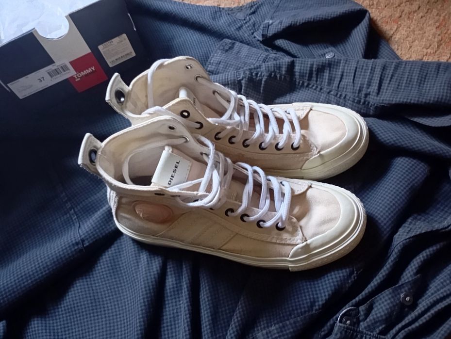 Кеды женские осенние  Diesel кроссовки р38 24.5см оригинал