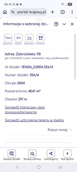 Na sprzedaż działka 45 ar z drewnianym domem i budynkiem gospodarczym – piękna okolica pod lasem - Widok 2