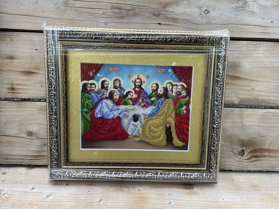 Картини вишиті бісером, ікони