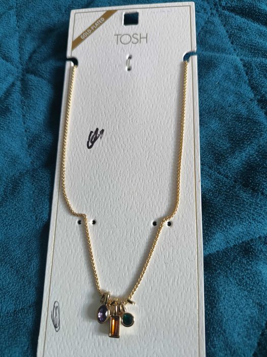 Naszyjnik Tosh Gold plated