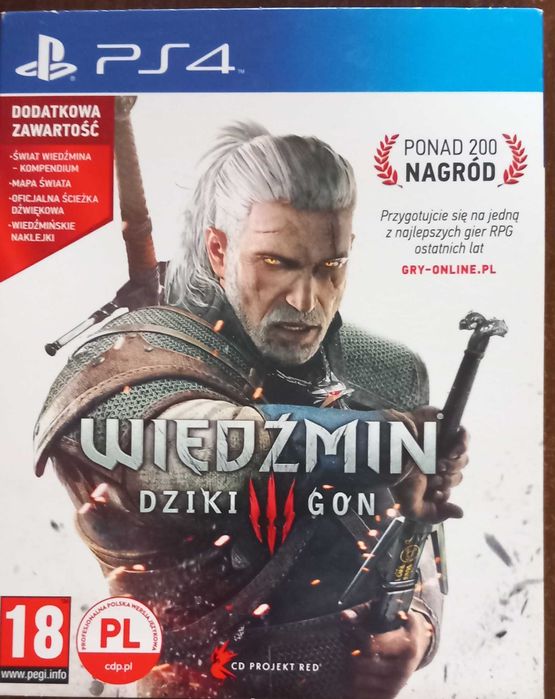 Gra Wiedźmin 3: Dziki Gon PS4