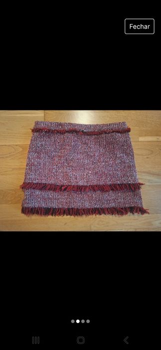 New Mango Skirt, Tweed Pattern, Size 3664552783582595121