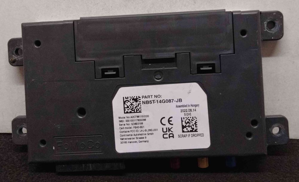 Módulo Bluetooth NB5T-14G087-JB - FORD PUMA