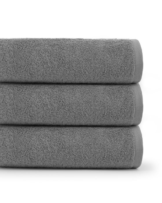 Ręcznik do rąk 50x90 szary 450g/m2