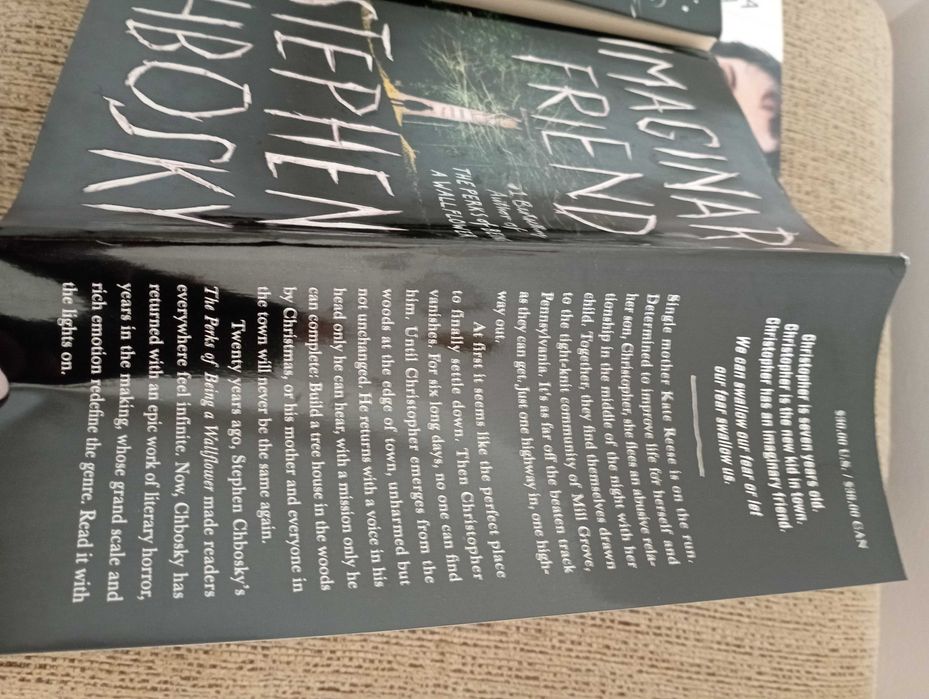 Livro Imaginary Friend de Stephen Chbosky