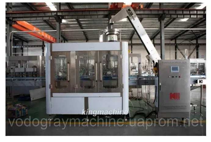 Лінія розливу газованої води в скло пляшку BDCGF14-12-5