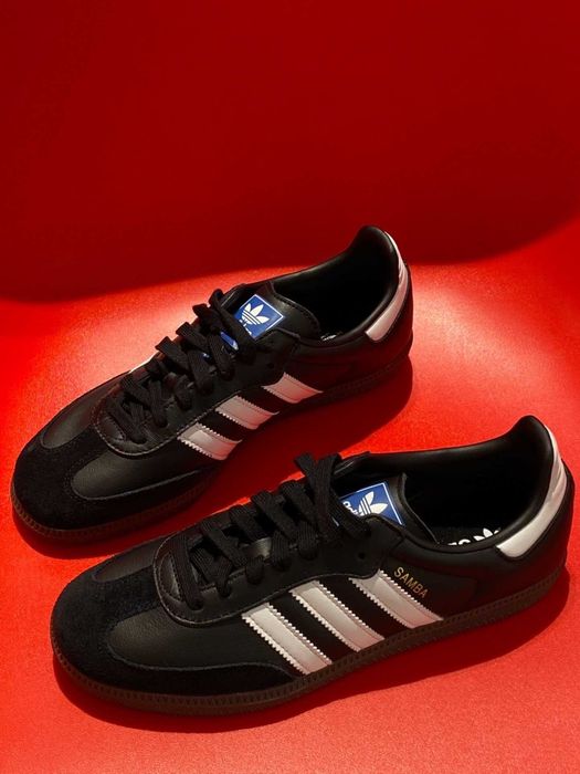 czarne adidas SAMBA buty dla pary oryginalne sneakersy R.38