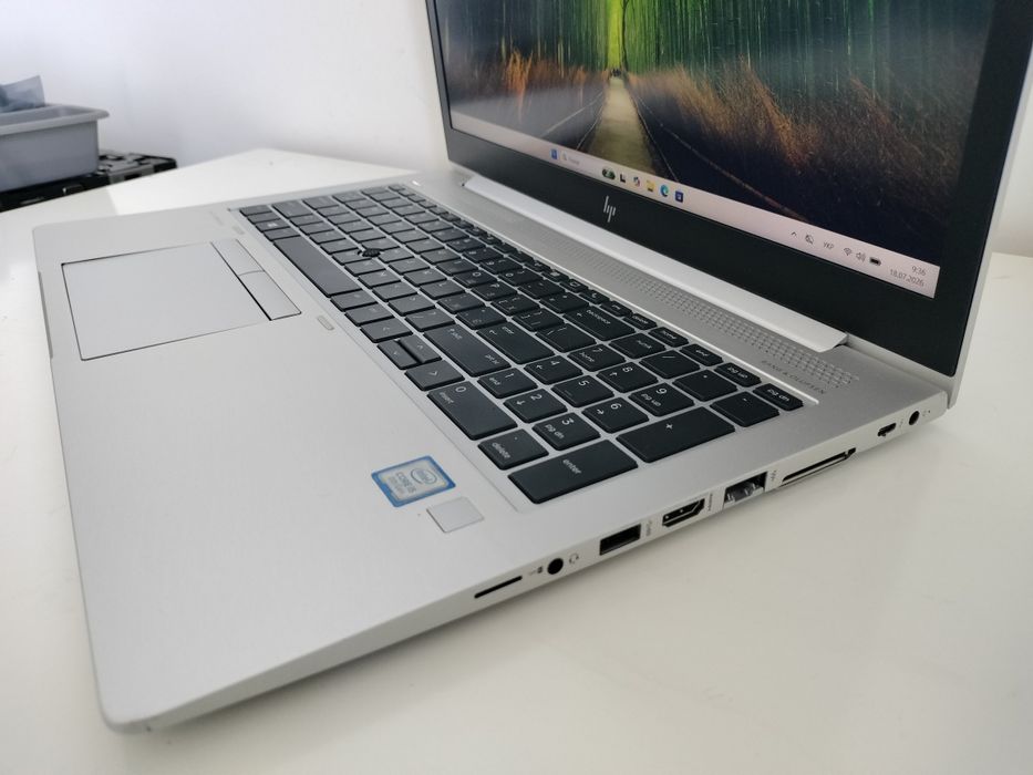 Ноутбук HP EliteBook 850 G6, i5-8350U, 16GB DDR4, 512GB NVMe, АКБ 3+год