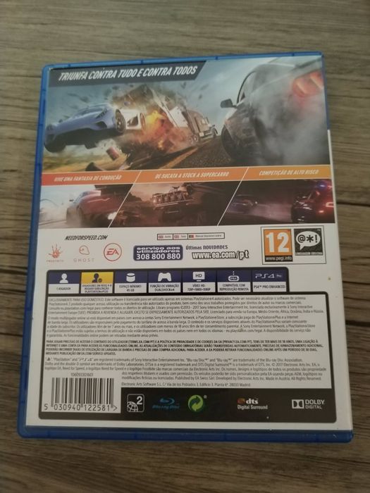 Need For Speed Payback PS4