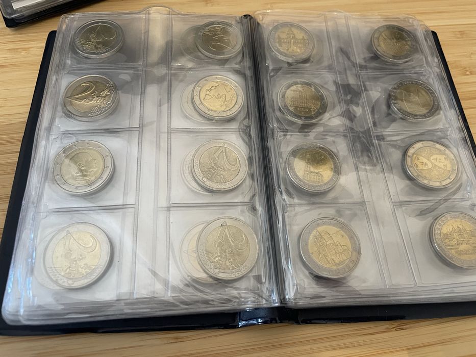 Coleçao Moedas 2 Euros comemorativas - numismática