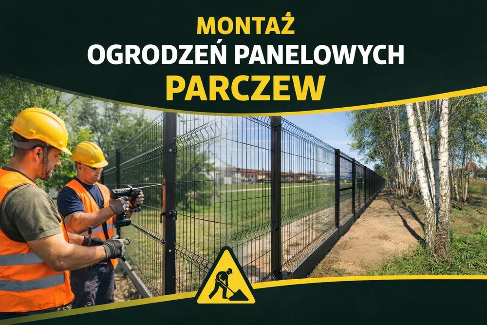 Ogrodzenia panelowe, sprzedaż, montaż, Parczew