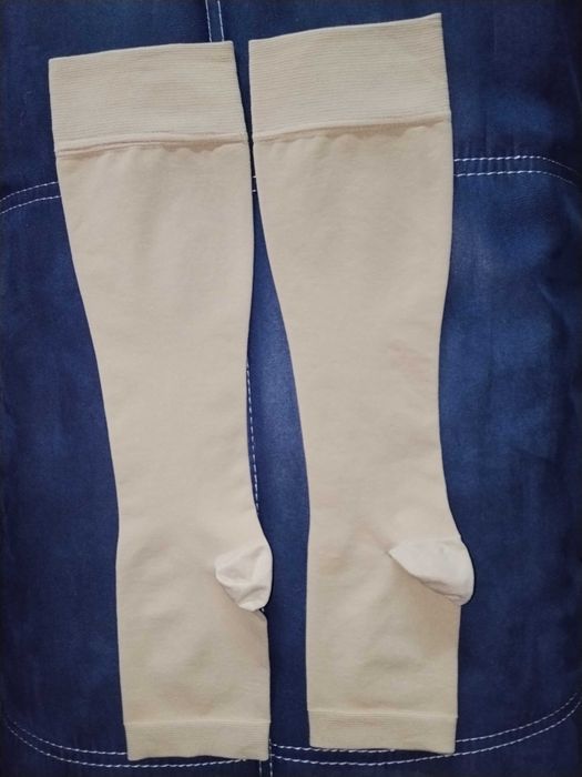 Гольфы компрессионные SIGVARIS (Швейцария), размер S, компрессия 2,беж