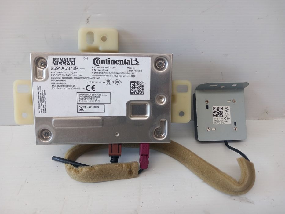 Módulo Bluetooth multimédia antena GPS Renault Clio 5