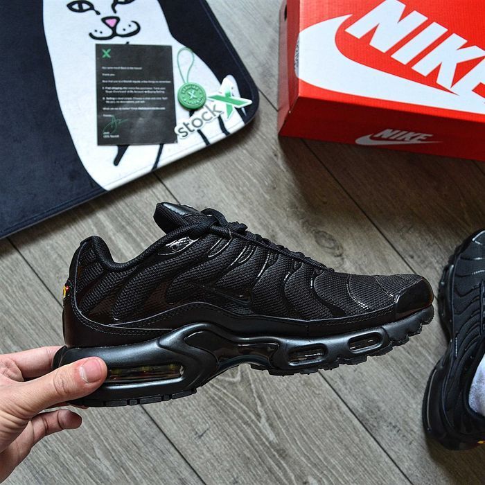 Мужские кроссовки Nike Air Max Plus Tn 'Black' Размеры 40-47