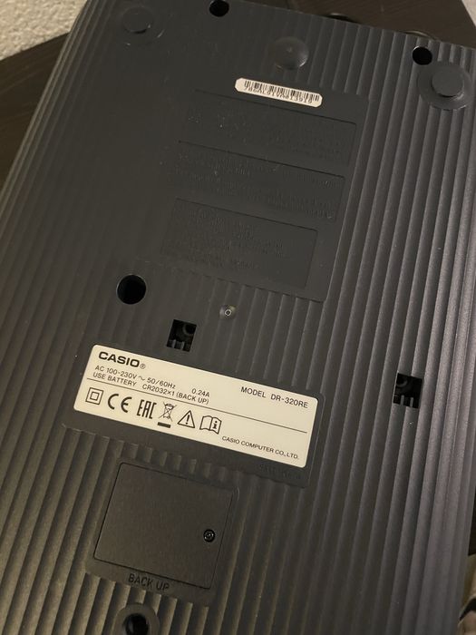 Caixa registadora CASIO