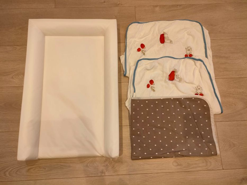 Mata do przebierania + 2 pokrowce IKEA