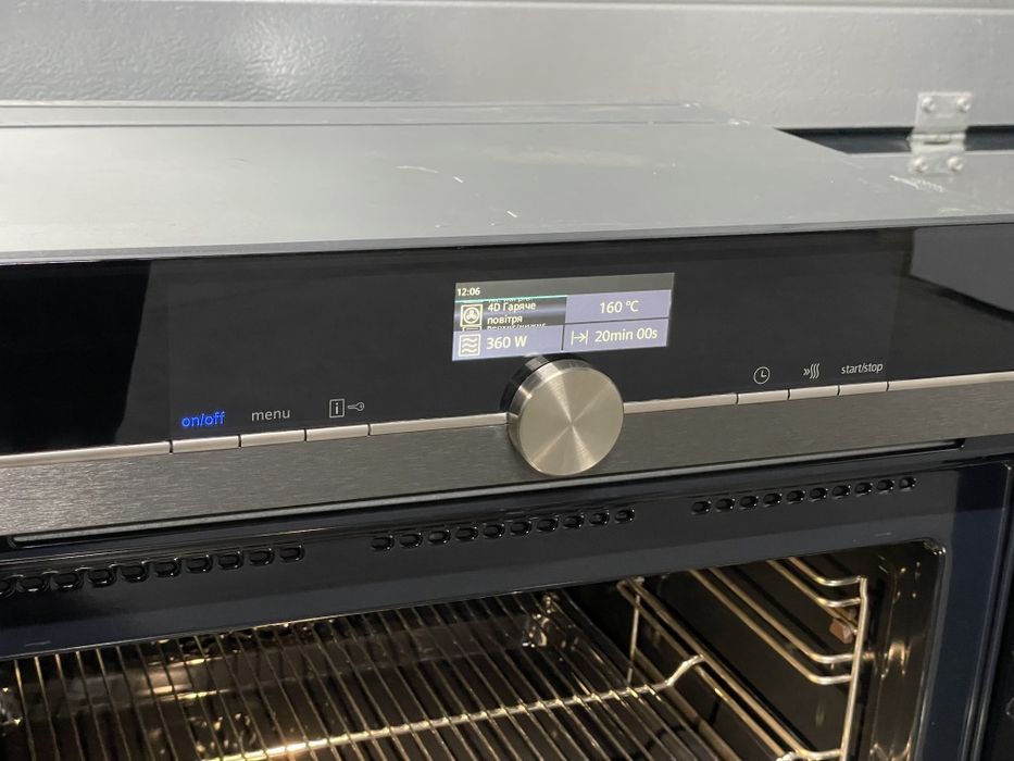 2В1 Духова шафа з СВЧ Siemens Studio Line Мікрохвильова піч духовка