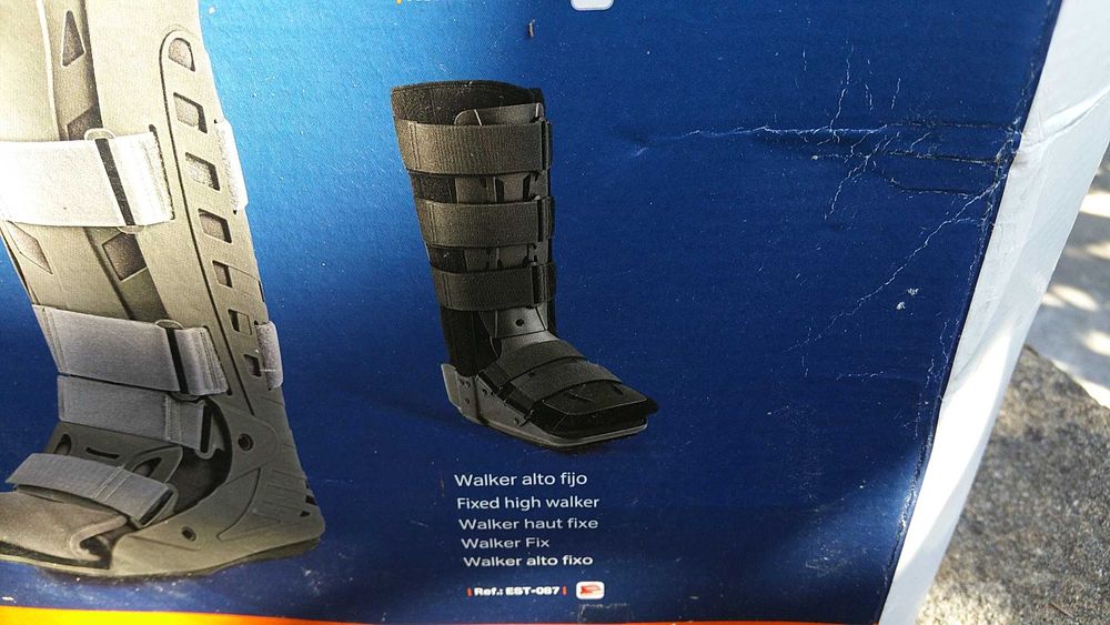 Bota Walker Orliman Alto Fixo Tamanho 38 - 42
