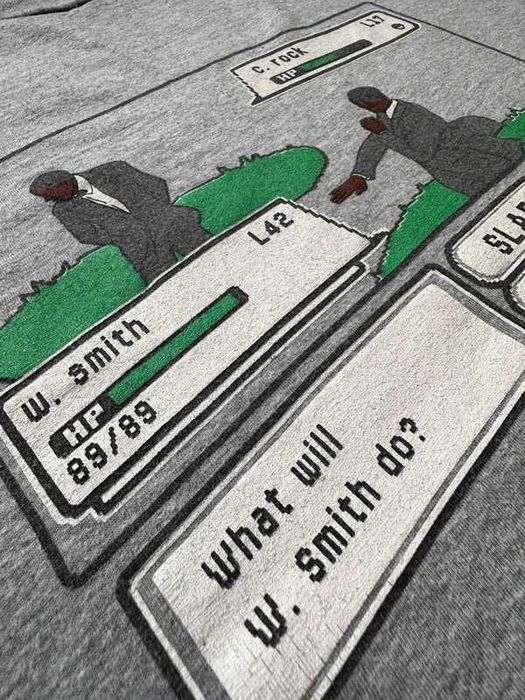 Tshirt Vintage Y2K Adult “ Meme W. Smith & C. Rock “Buymypiece Tee