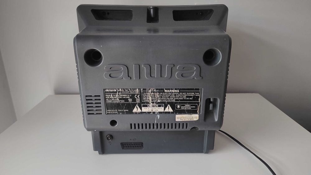 TV Aiwa 14 cali + pliot