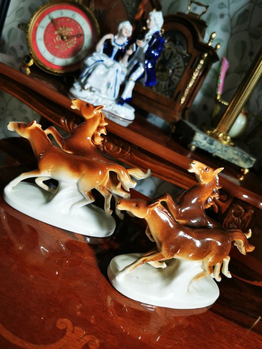 Статуэтка Лошади Германия Carl Scheidig