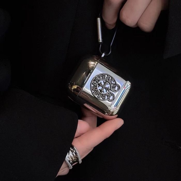 Чехол для AirPods в стиле Chrome Hearts