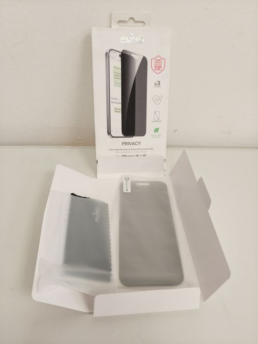 Szkło hartowane PURO Privacy do iPhone 16 / 15